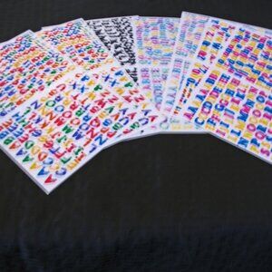 Creative Memories Lot of Mini ABC's